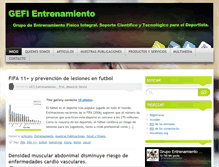 Tablet Screenshot of gefientrenamiento.com.ar